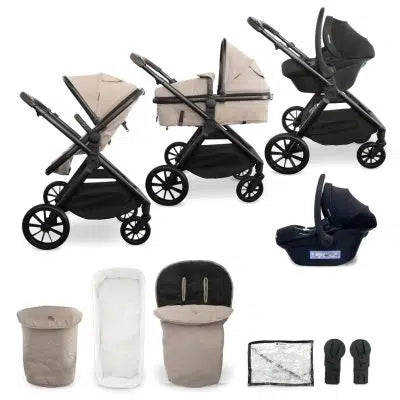My Babiie MB220 3in1 Travel System Mink