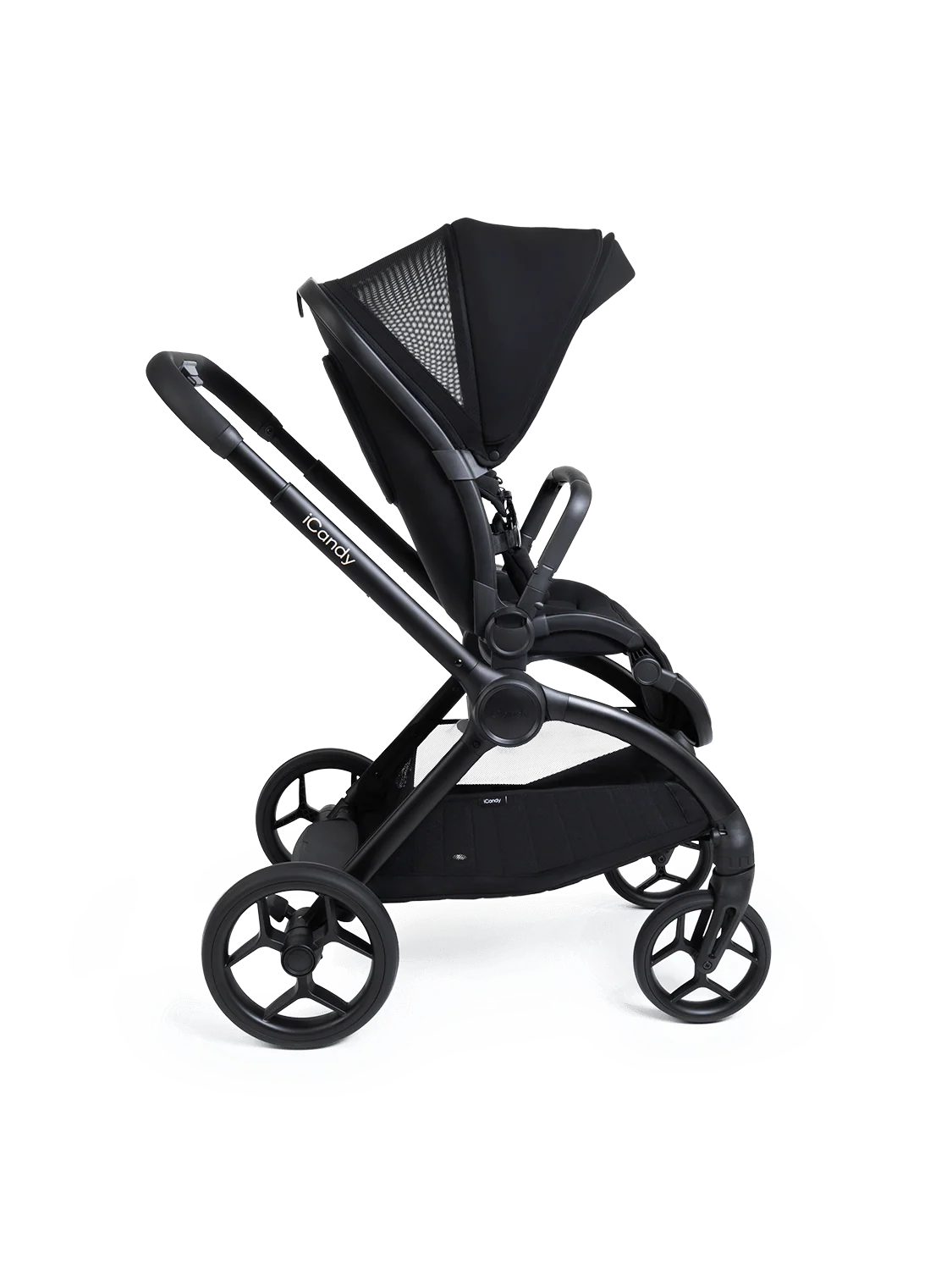 iCandy Core 2 Pushchair and Carrycot - Complete Bundle Storm Black