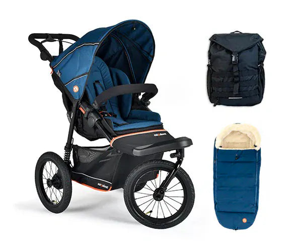 Out n About Nipper V6 Plus Adventure Bundle Highland Blue Pre Order September Delivery