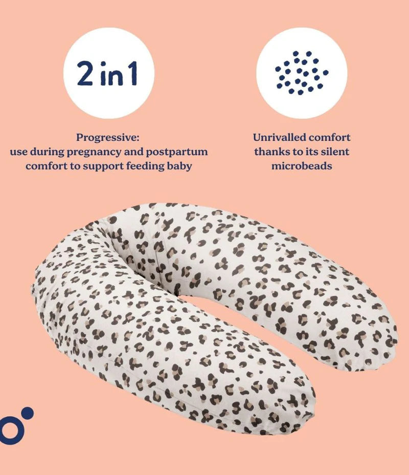 Doomoo Buddy Pregnancy Pillow Microbead Leopard