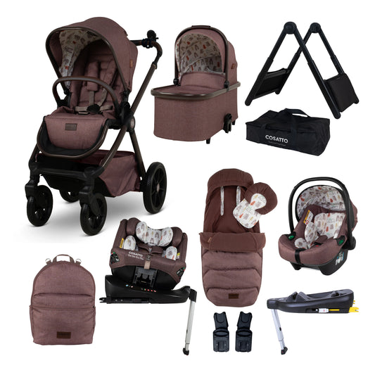 Cosatto Giggle 4 Special Edition All Stage Home and Travel Bundle Bear Hug *JUNE OFFER