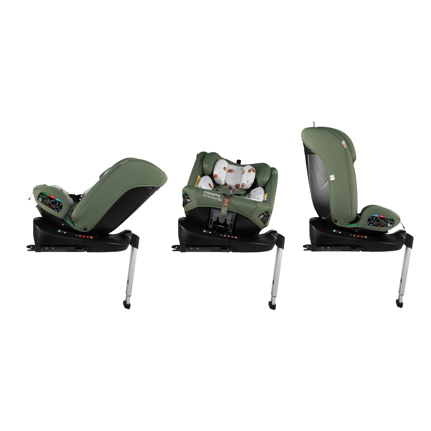 Cosatto Get Set Grow Plus i-Size 360 Car Seat Bear Hoglet