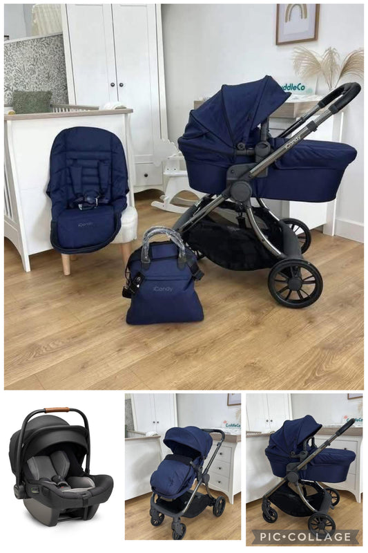 Lime Navy Lifestyle Navy with Pipa Next Car Seat Ex Display