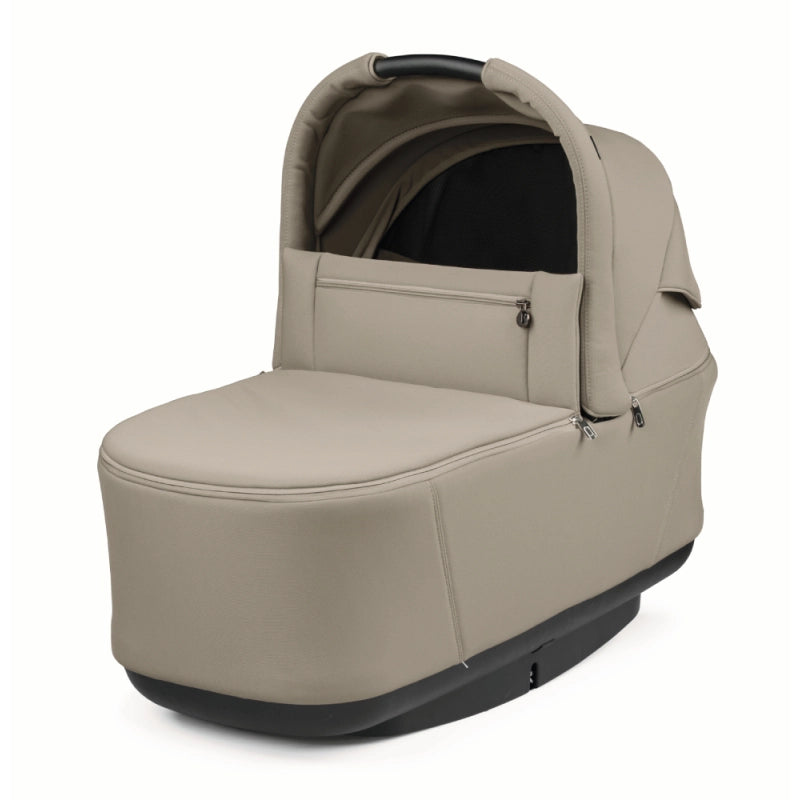 Peg Perego City Loop Chassis, Seat Unit, Carrycot & Primo Viaggio Car Seat Bundle - Vanilla Blend