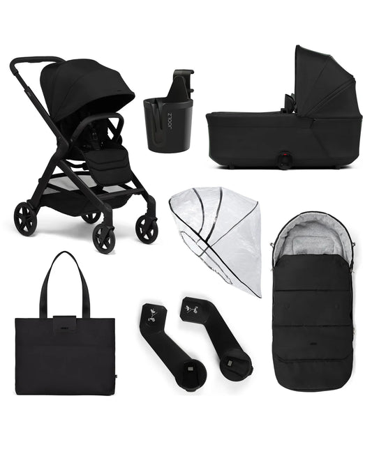 Joolz Hub2 + Carrycot 6pc Bundle Space Black