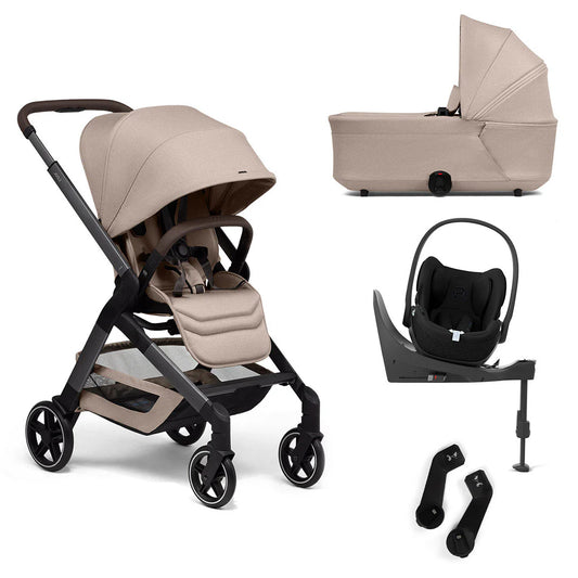 Joolz Hub2 + Cloud T Travel System With Base Sandy Beige