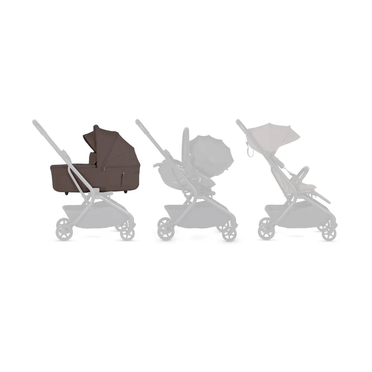 Silver Cross Nia Carrycot Chocolate