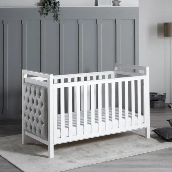 Babymore Deluxe Velvet Cot Bed