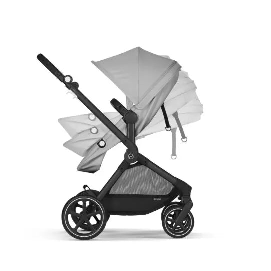 Cybex Eos 2 in 1 Lava Grey Inc Joie iSnug Pebble Car Seat Adapters