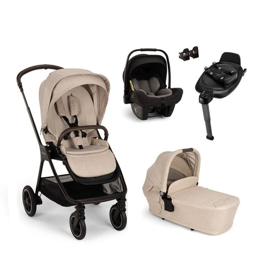 Nuna Triv Next Pipa Next Travel System Bundle Biscotti Open Box