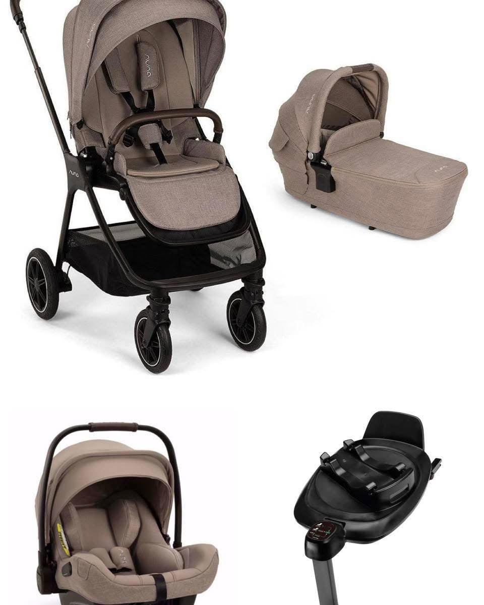 Nuna Triv Next With Pipa Next Travel System Bundle Cedar Ex Display