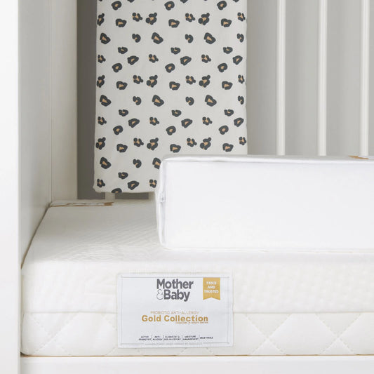 Mother&Baby First Gold Anti-Allergy Foam Cot Mattress 120 x 60cm