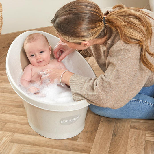 Shnuggle ECO Collection Baby Bath - Cookies & Cream