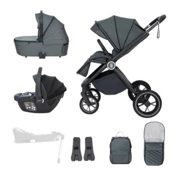 Kai Travel System Coco Car Seat – Forest Grey 3 in 1