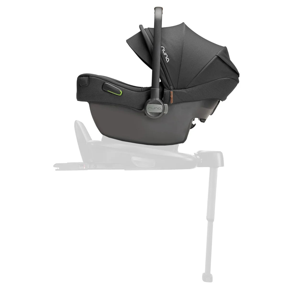 iCandy Peach 7 Pushchair & Accessories Bundle With  Nuna Pipa Next And Rotating Base Black Edition