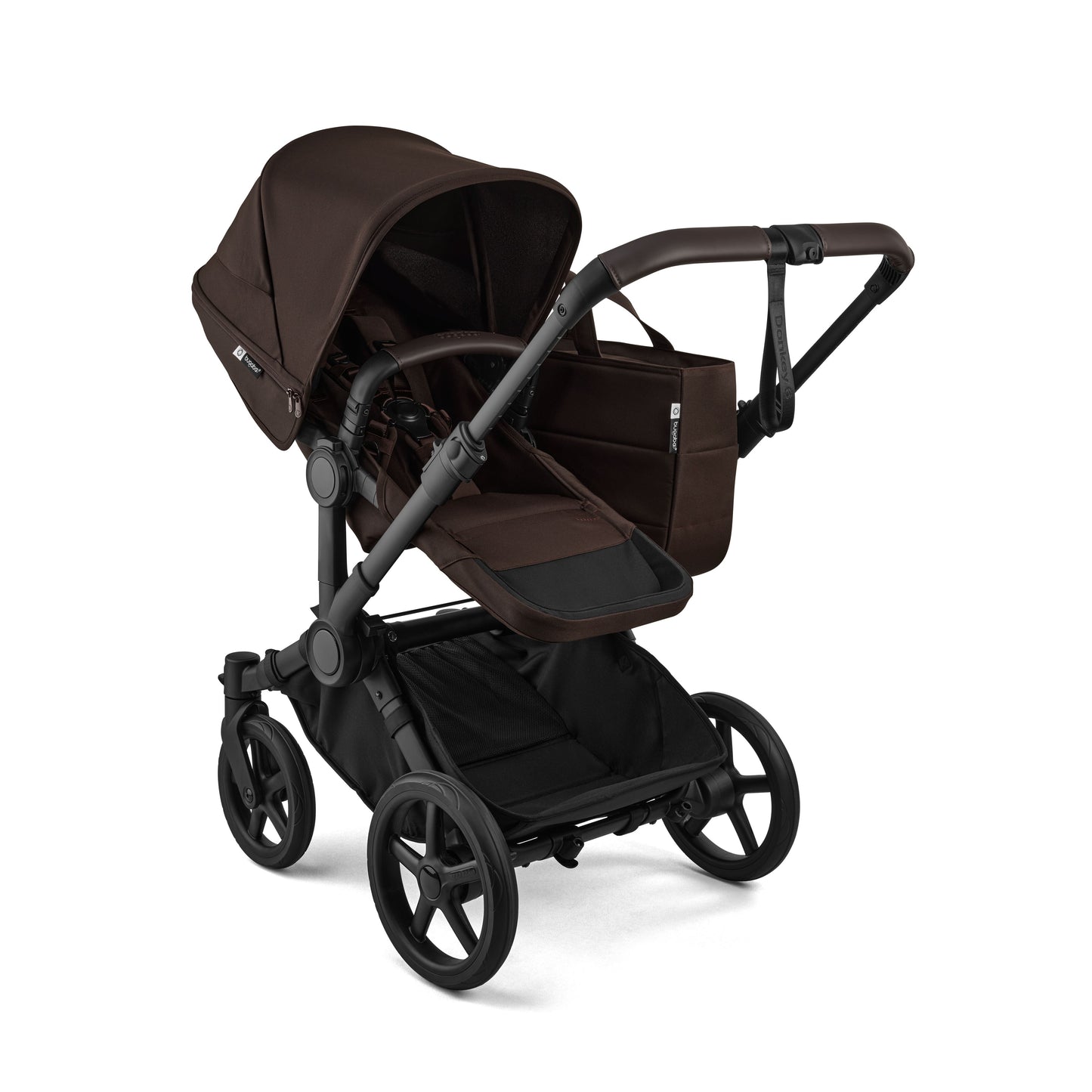 Bugaboo Donkey 6 Twin Stroller Cocoa Brown
