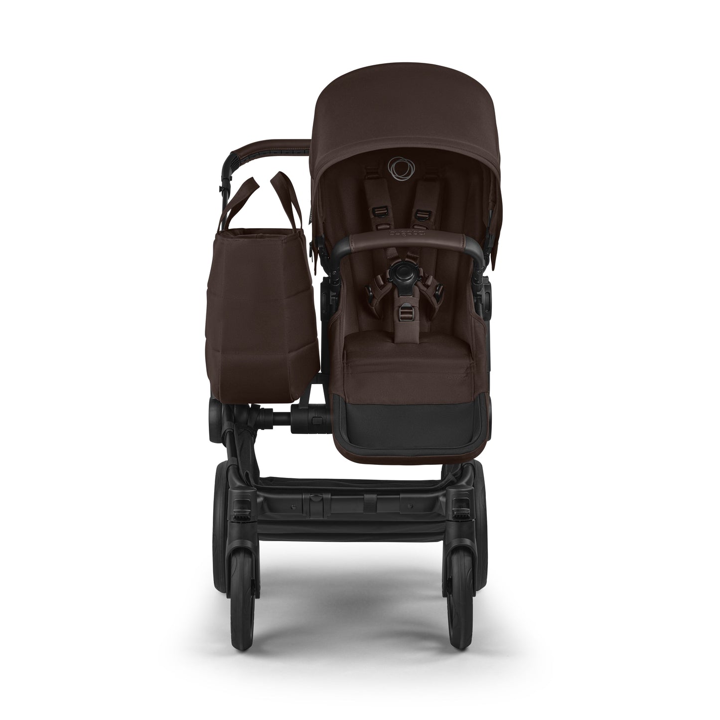 Bugaboo Donkey 6 Twin Stroller Cocoa Brown