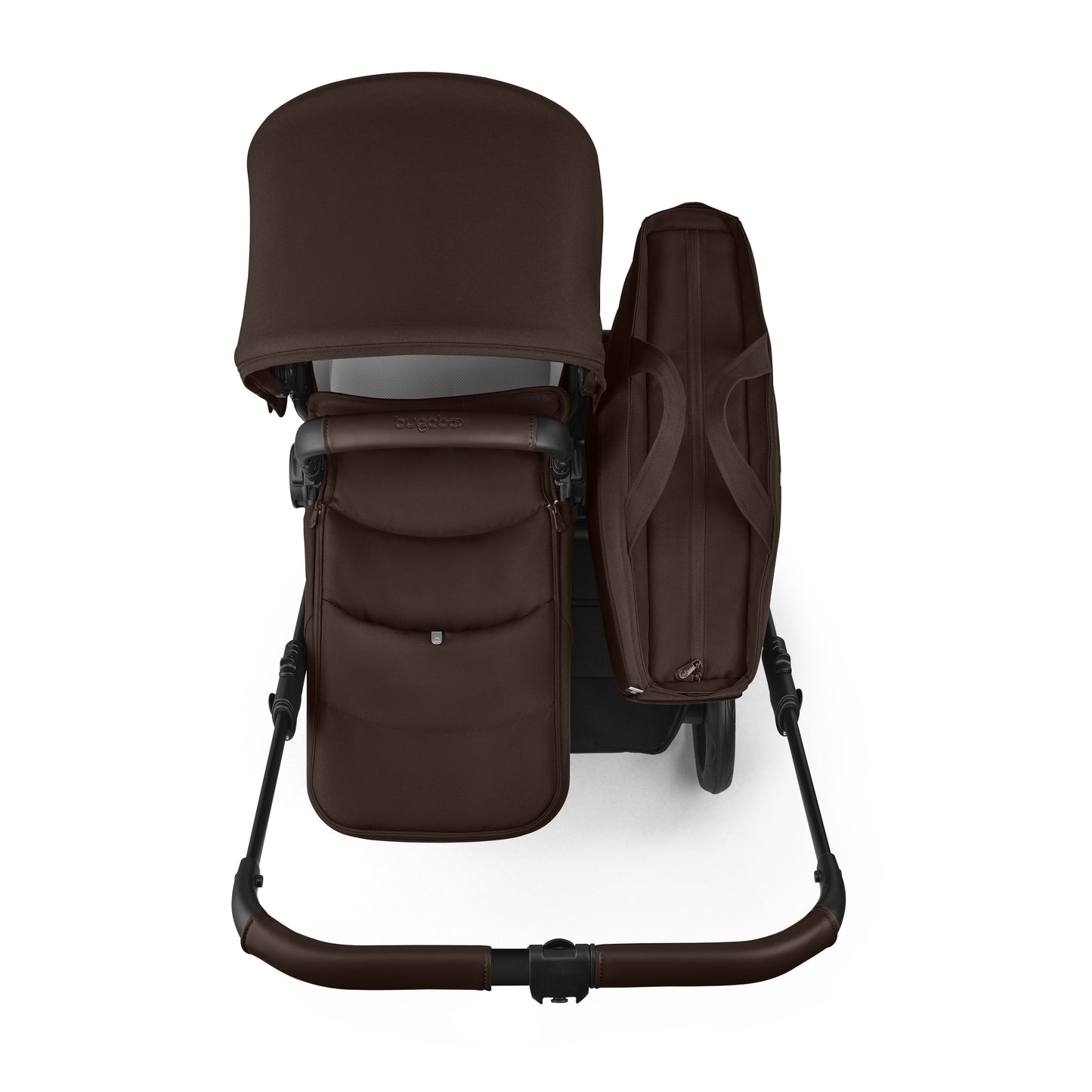 Bugaboo Donkey 6 Twin Stroller Cocoa Brown