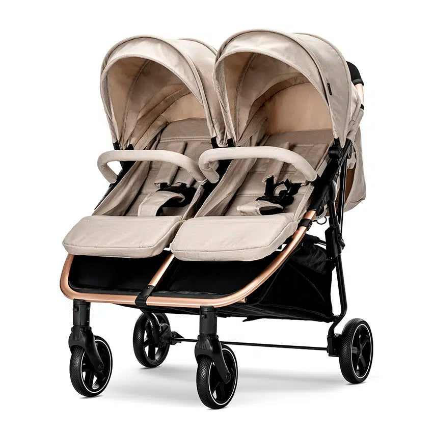 Lorelli Duo Twin Stroller – Beige