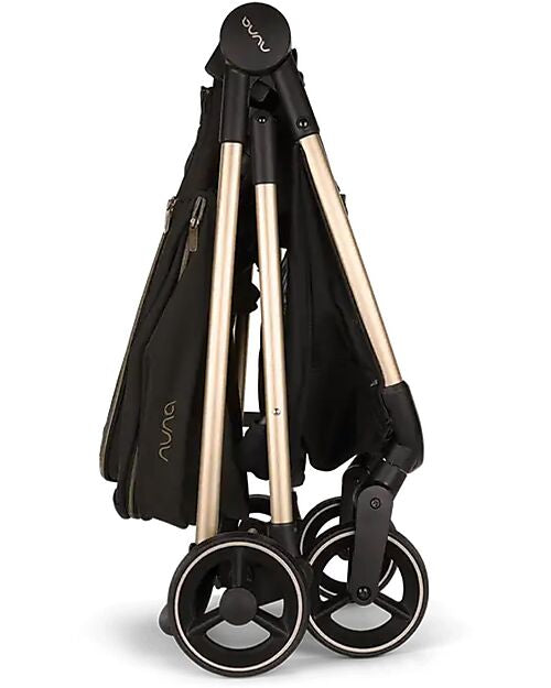 Nuna Ixx Stroller and Lytl Carrycot- Riveted Rose - Ultralight and Compact only 6Kg!