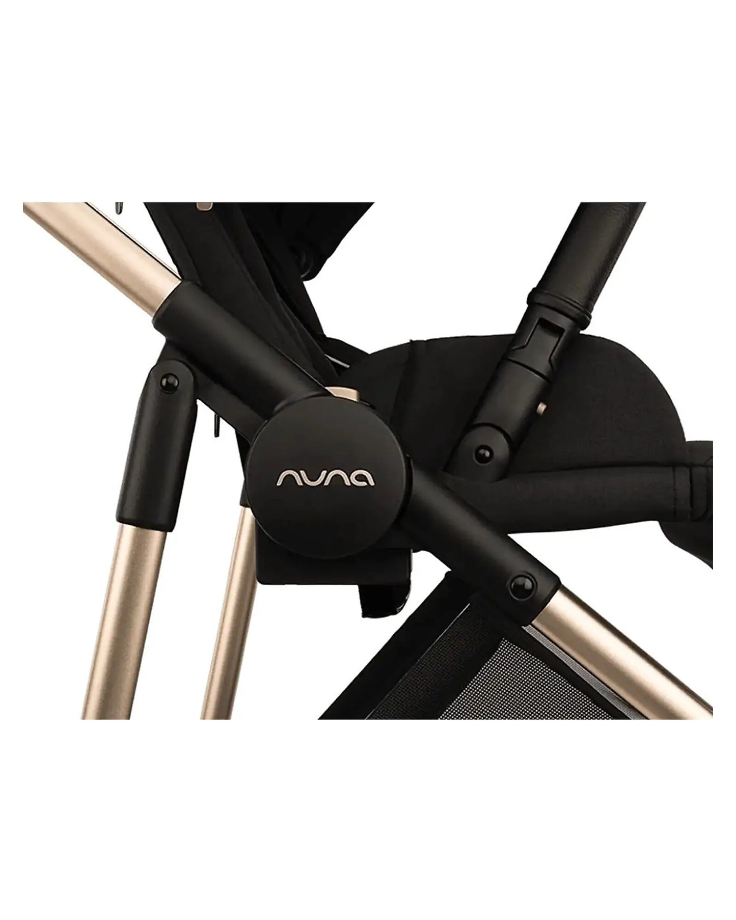 Nuna Ixx Stroller and Lytl Carrycot- Riveted Rose - Ultralight and Compact only 6Kg!