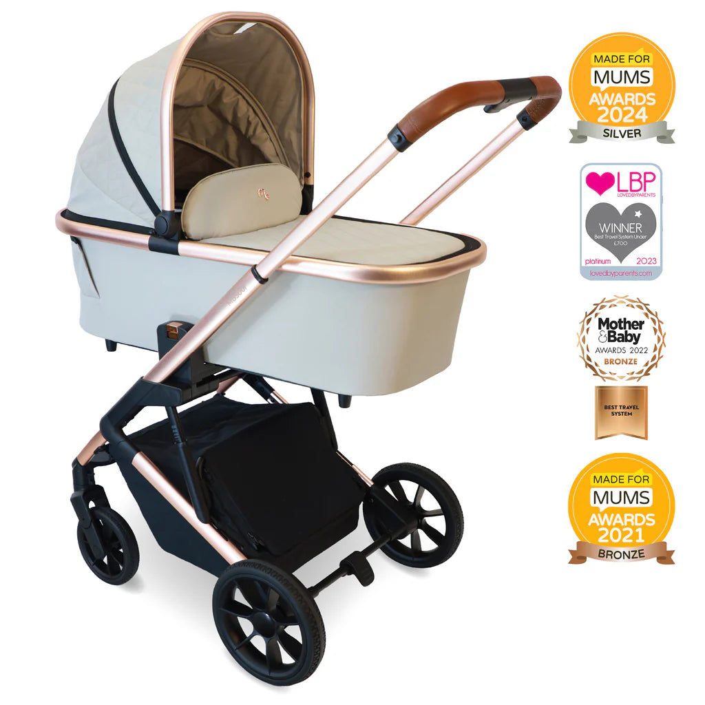 My Babiie MB500 Dani Dyer Rose Gold Stone iSize Travel System