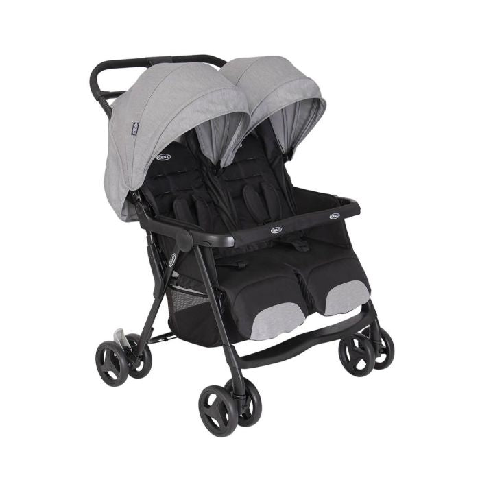 Graco Duo Rider Twin Stroller Steeple Grey Ex display