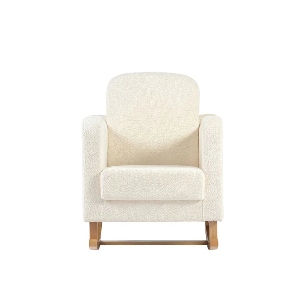 Bebe & Beyond Soother Nursing Chair – Boucle Collection Off White