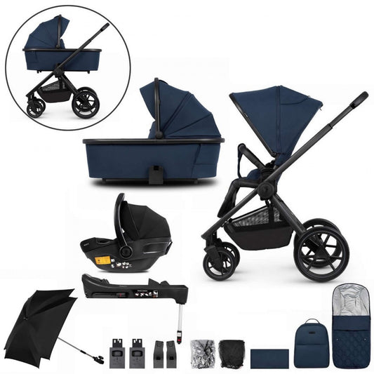 Venicci Tinum Edge 3in1 & Engo Isofix base - Ocean FREE parasol