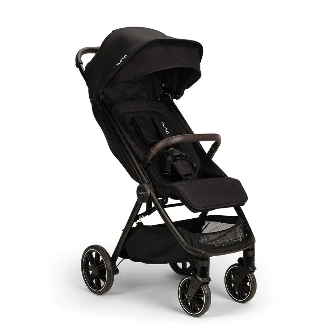 Nuna TRVL LX Compact Stroller - Caviar