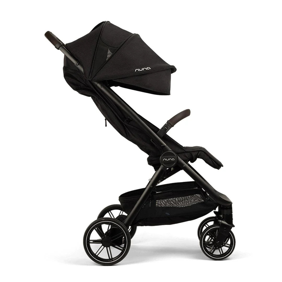 Nuna TRVL LX Compact Stroller - Caviar