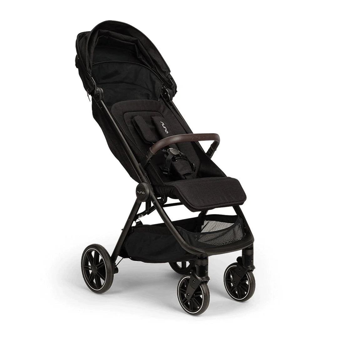 Nuna TRVL LX Compact Stroller - Caviar