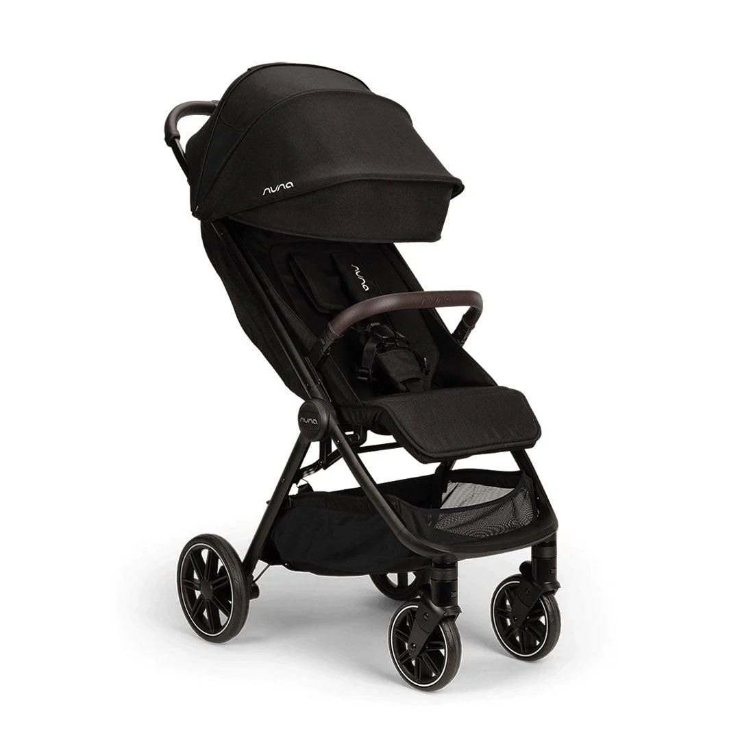 Nuna TRVL LX Compact Stroller - Caviar