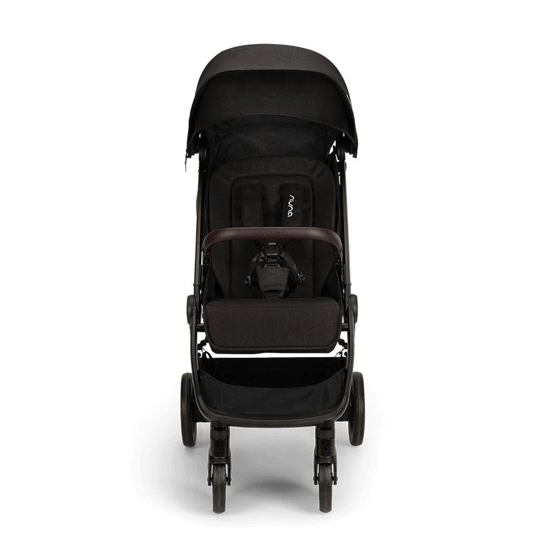 Nuna TRVL LX Compact Stroller - Caviar