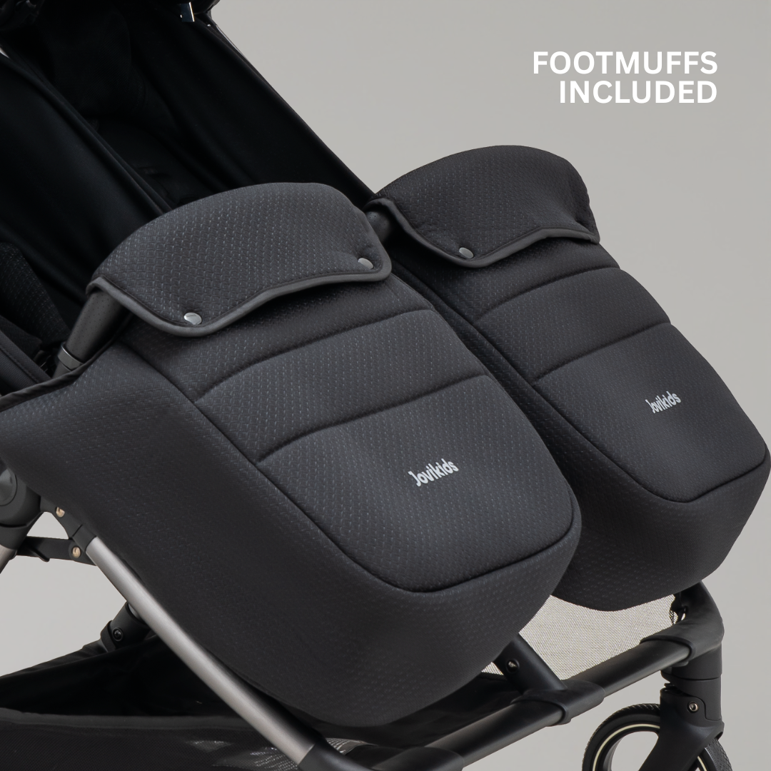 JoviKids Ayla Twin Pushchair -Urban Black