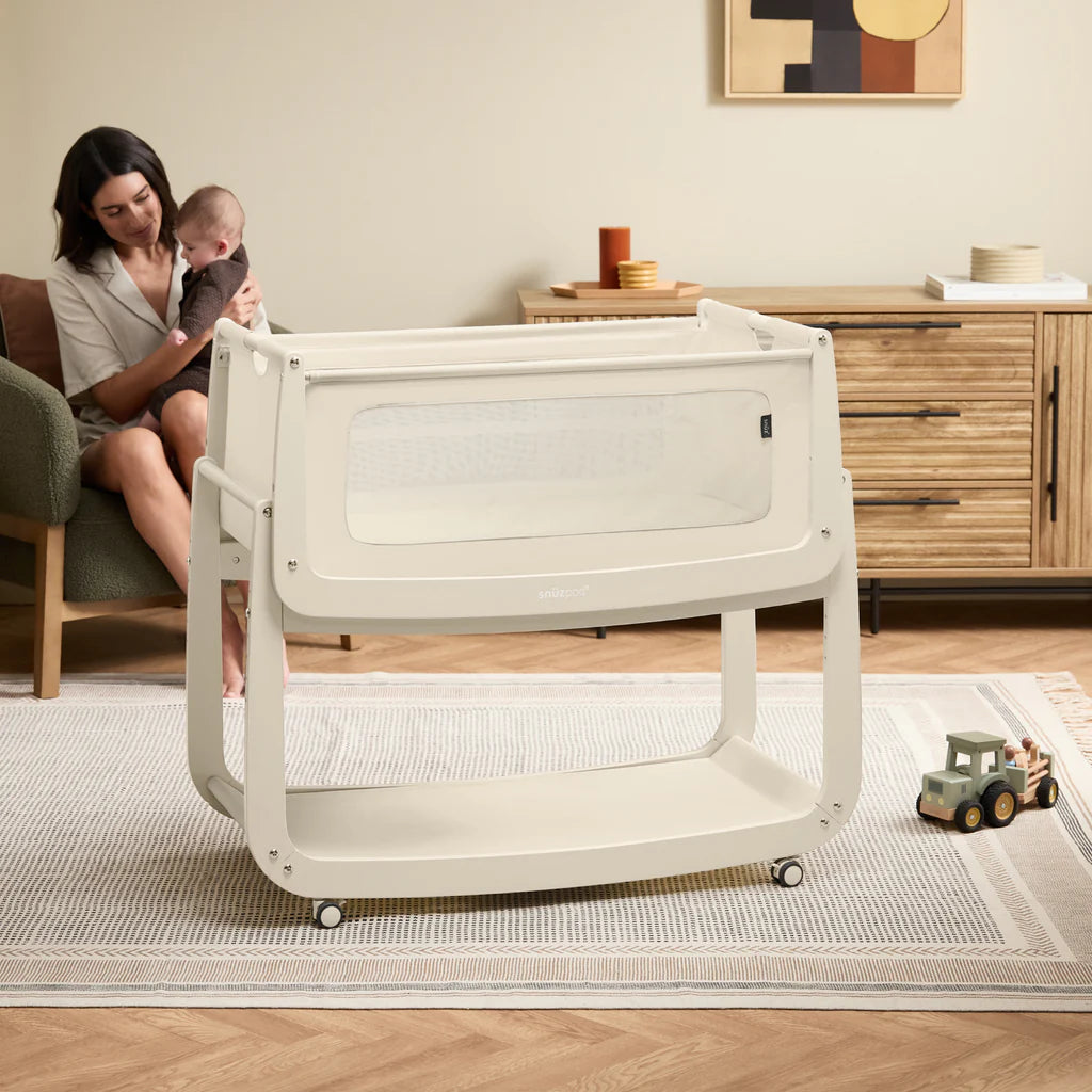 SnuzPod5 Bedside Crib Cashemere