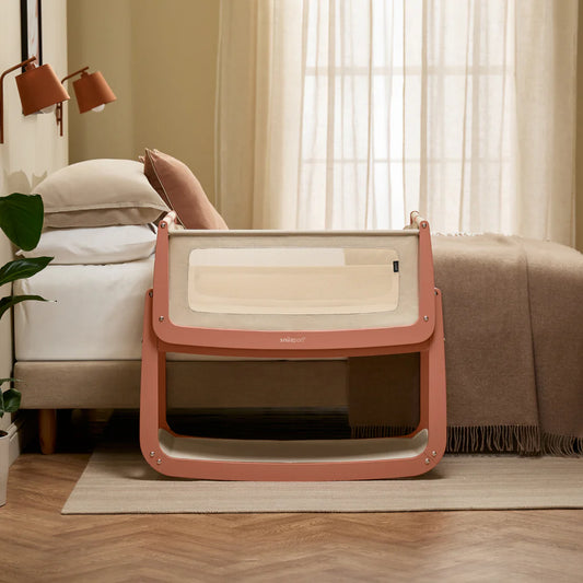 SnuzPod5 Bedside Crib Terracota