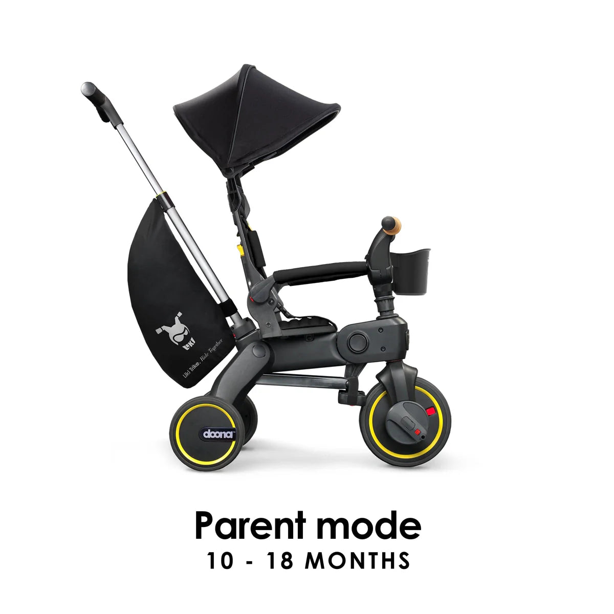 Doona Doona Liki Trike S5 - Nitro Black Deluxe