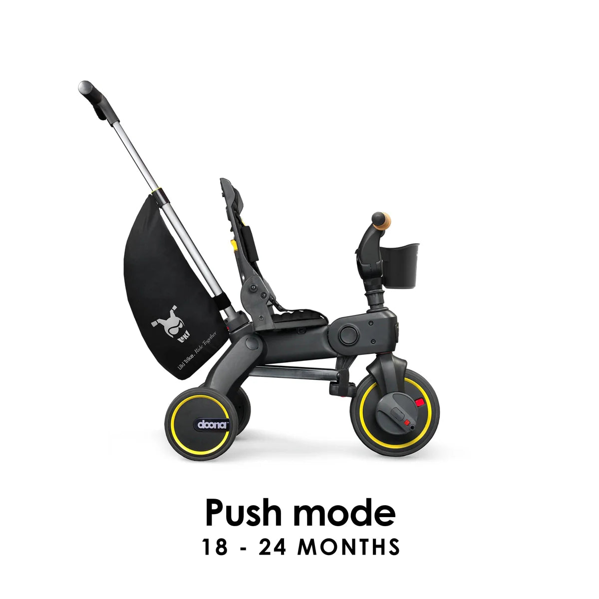 Doona Doona Liki Trike S5 - Nitro Black Deluxe