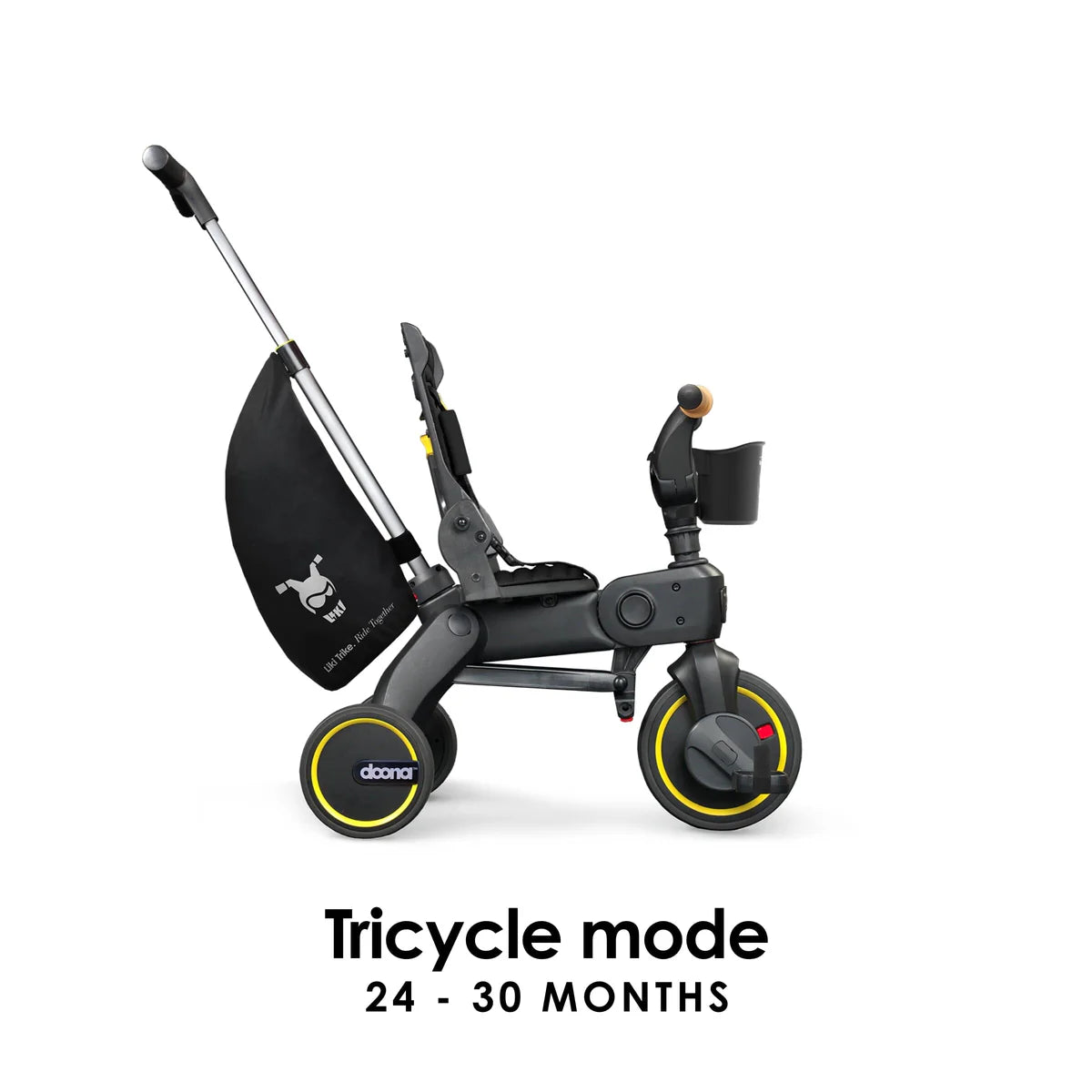 Doona Doona Liki Trike S5 - Nitro Black Deluxe
