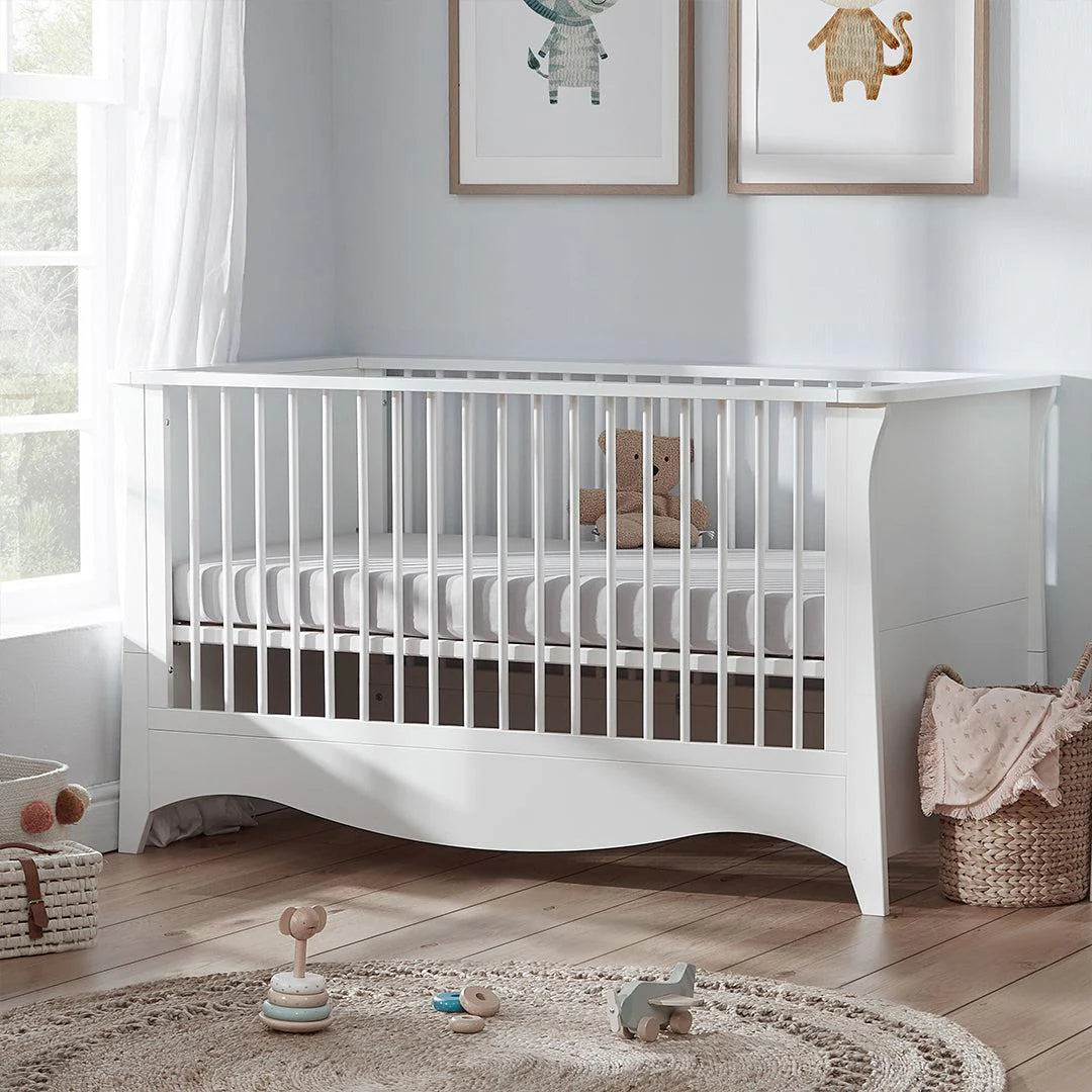 Cuddle Co Clara 2 Piece Nursery Furniture Set - White