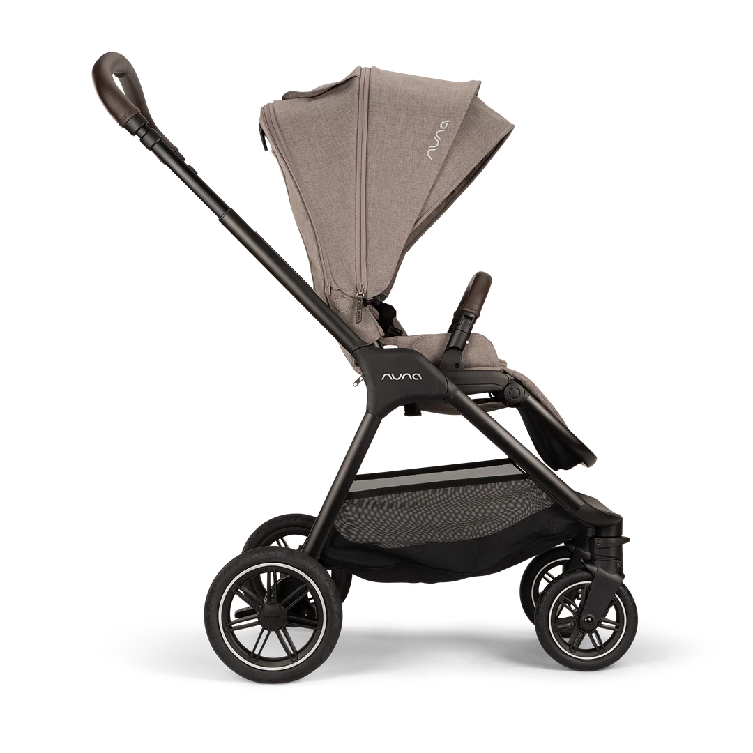 TRIV next Pushchair, LYTL Carrycot and PIPA Urbn Car Seat Travel Bundle Cedar