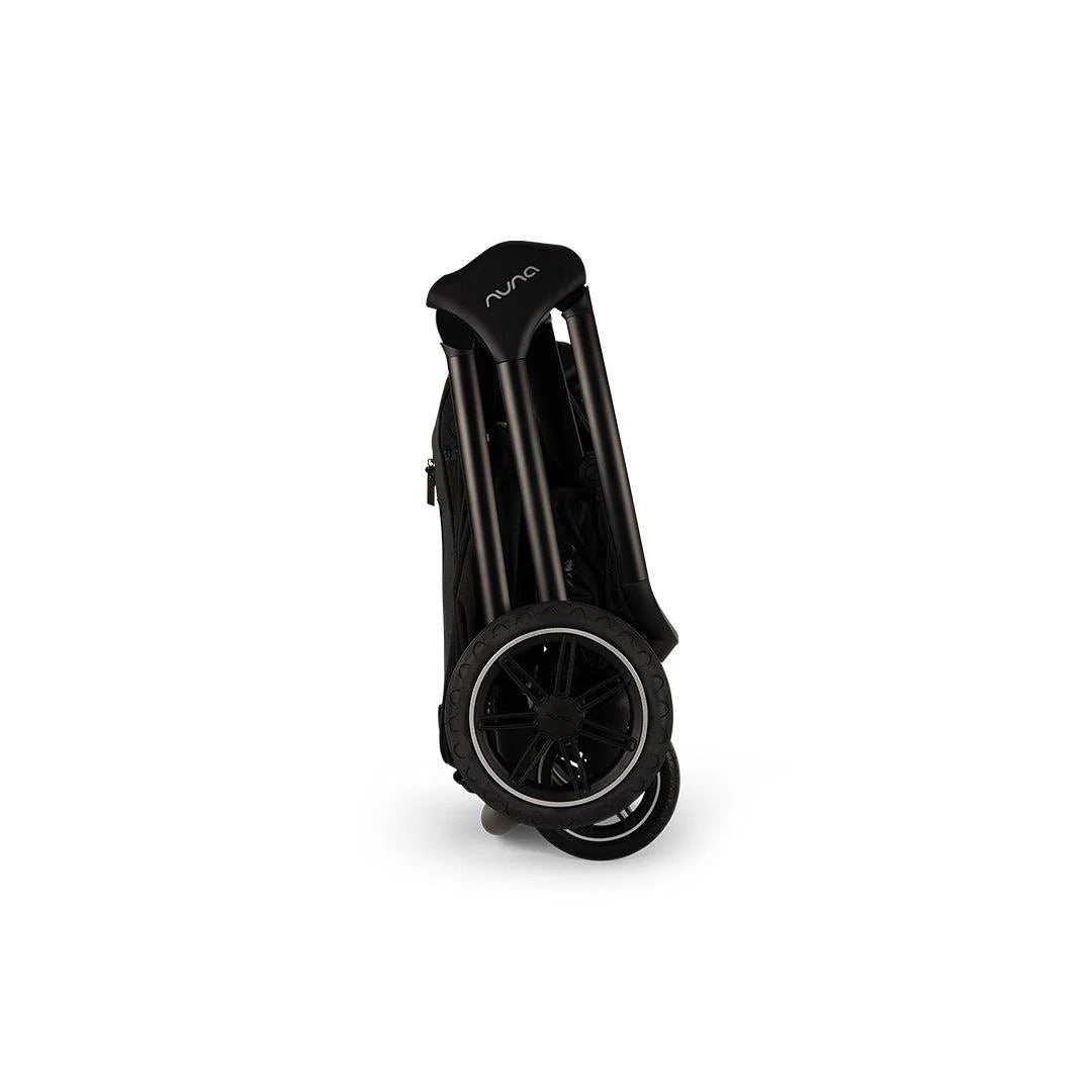 TRIV next Pushchair, LYTL Carrycot and PIPA Urbn Car Seat Travel Bundle Caviar