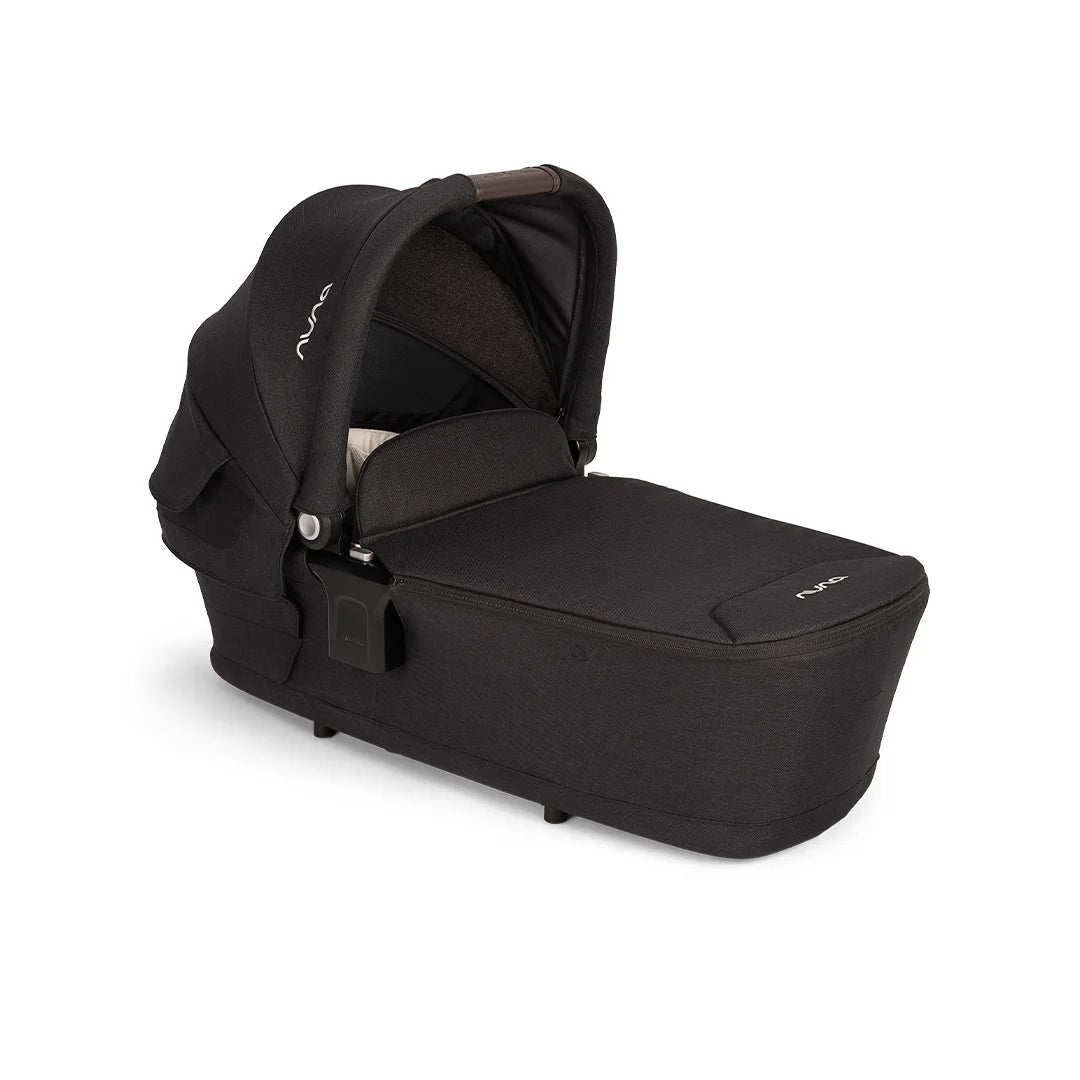 TRIV next Pushchair, LYTL Carrycot and PIPA Urbn Car Seat Travel Bundle Caviar