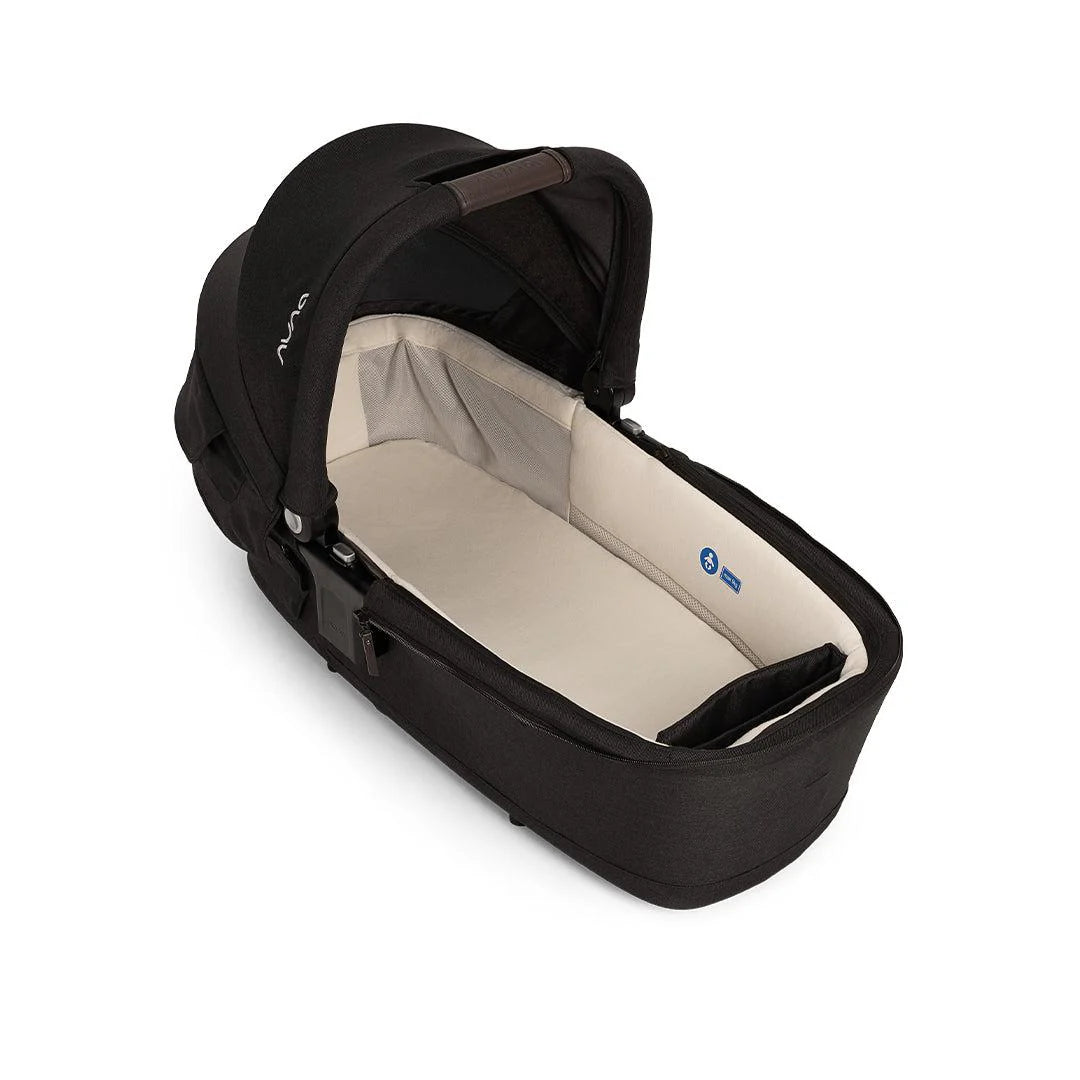 TRIV next Pushchair, LYTL Carrycot and PIPA Urbn Car Seat Travel Bundle Caviar