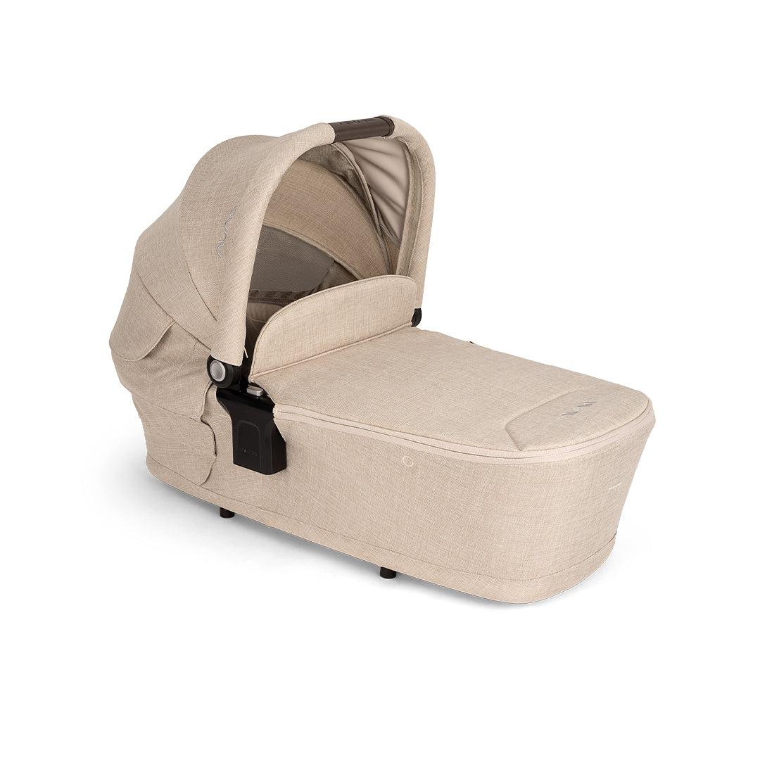 TRIV next Pushchair, LYTL Carrycot and PIPA Urbn Car Seat Travel Bundle Biscotti