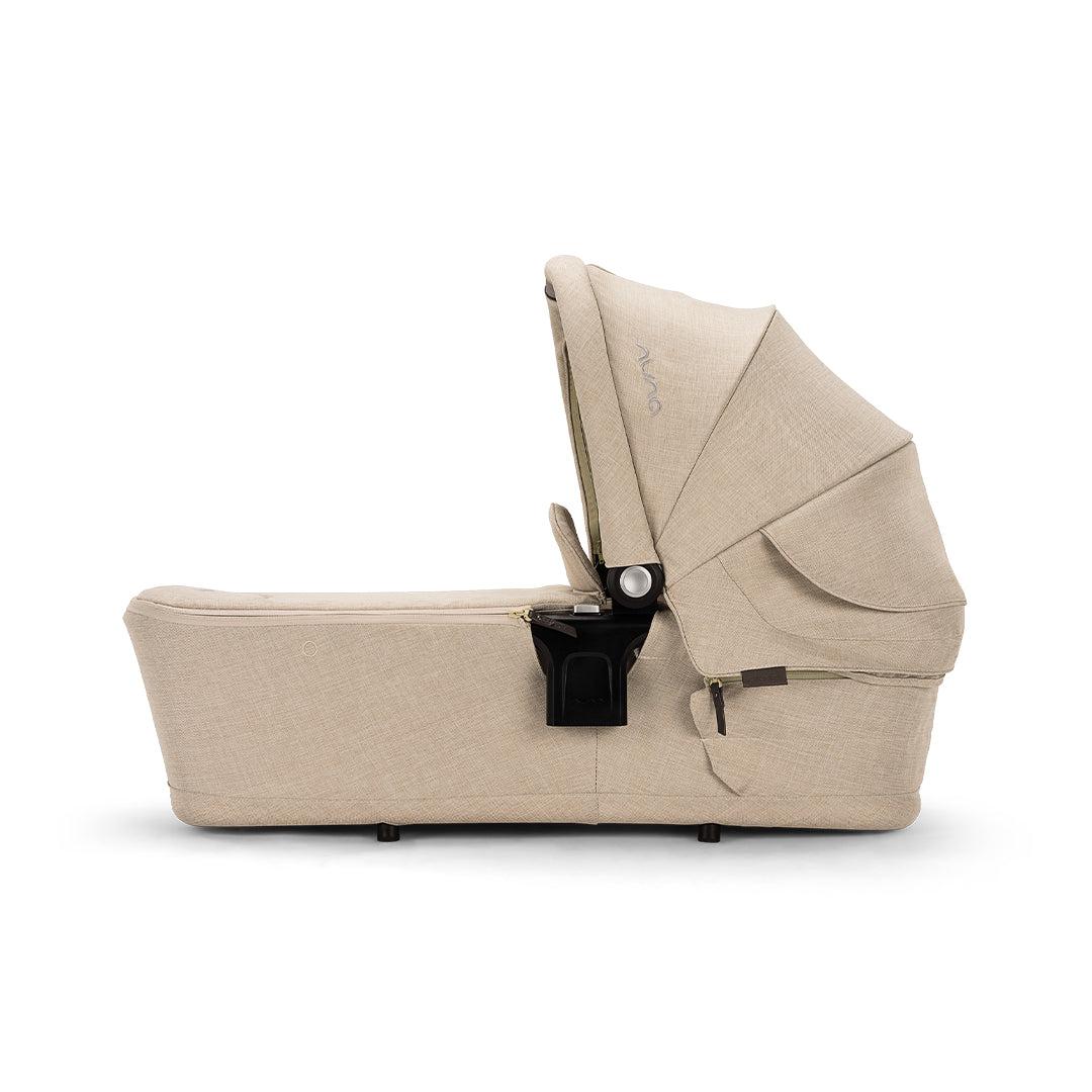 TRIV next Pushchair, LYTL Carrycot and PIPA Urbn Car Seat Travel Bundle Biscotti