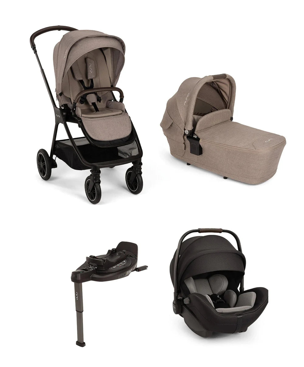 Nuna TRIV Next Cedar & ARRA Flex & BASE Next Bundle
