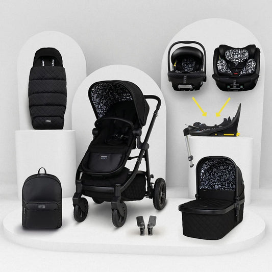 Cosatto Wow 3 Rotating All Stage Family Bundle, Silohette