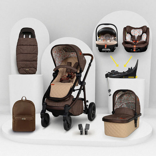 Cosatto Wow 3 Rotating All Stage Family Bundle, Foxford Hall